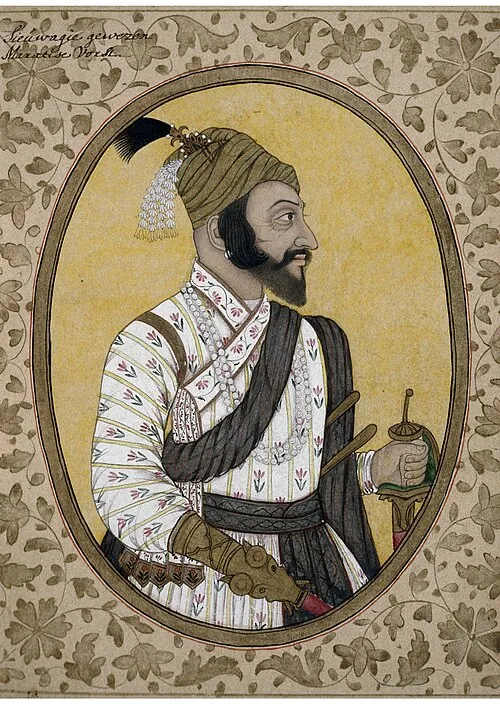 Chhatrapati Shivaji Maharaj, founder of the Maratha empire (1630-1680)